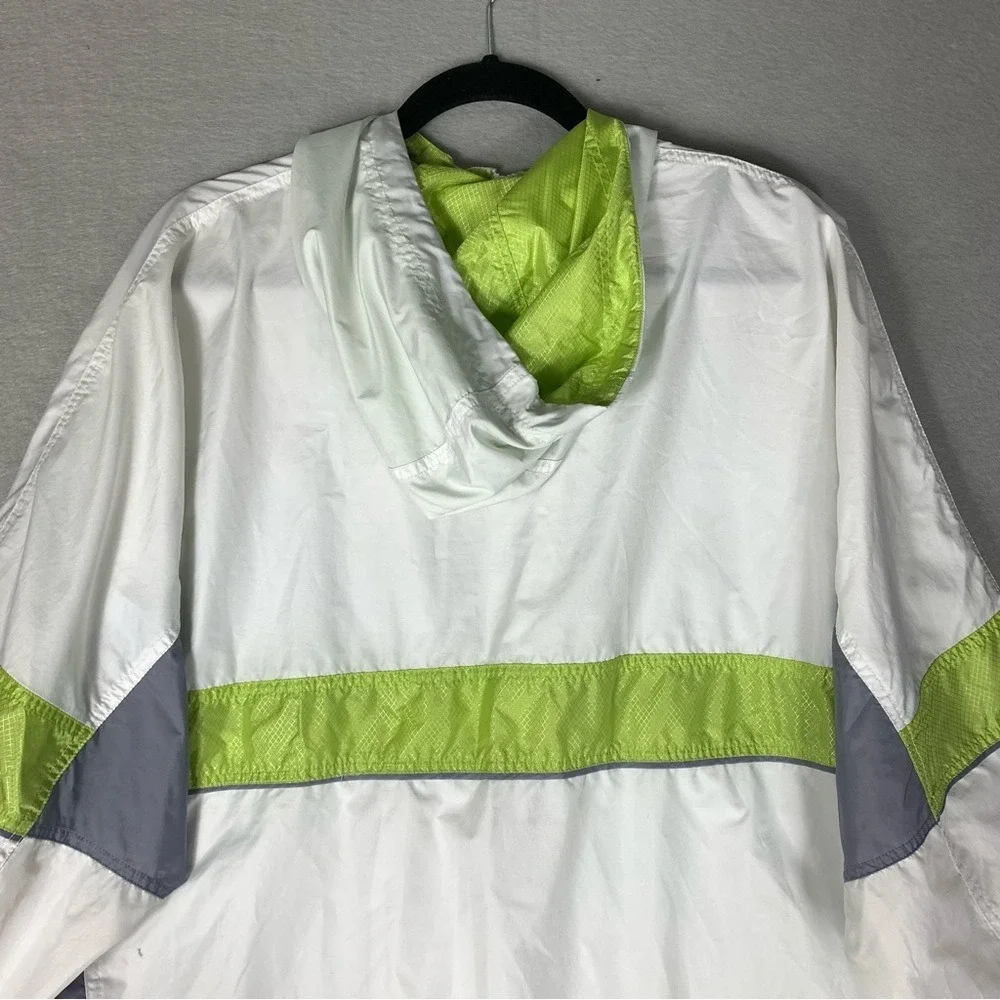 Vintage Nike Windbreaker Jacket Mens 2XL Full Zip Up Hooded Multicolor 90s